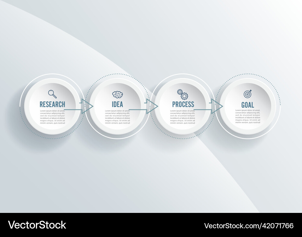 Abstract elements of graph infographic template Abstract elements of graph infographic template Vector Image