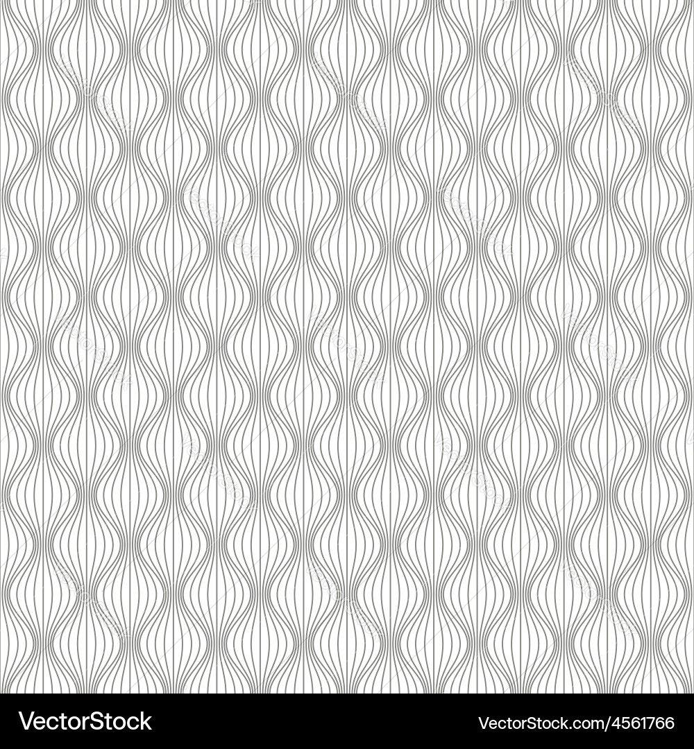 Abstract Wave Stripe Pattern vector image