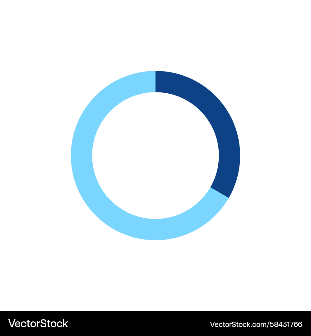 Loading Progress Bar Icon Vector Image
