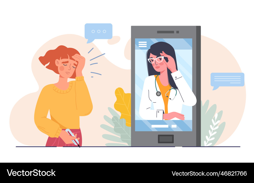 Medical call concept Medical call concept vector image