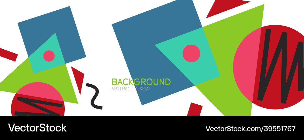 Abstract background blocks lines triangles Abstract background blocks lines triangles vector image
