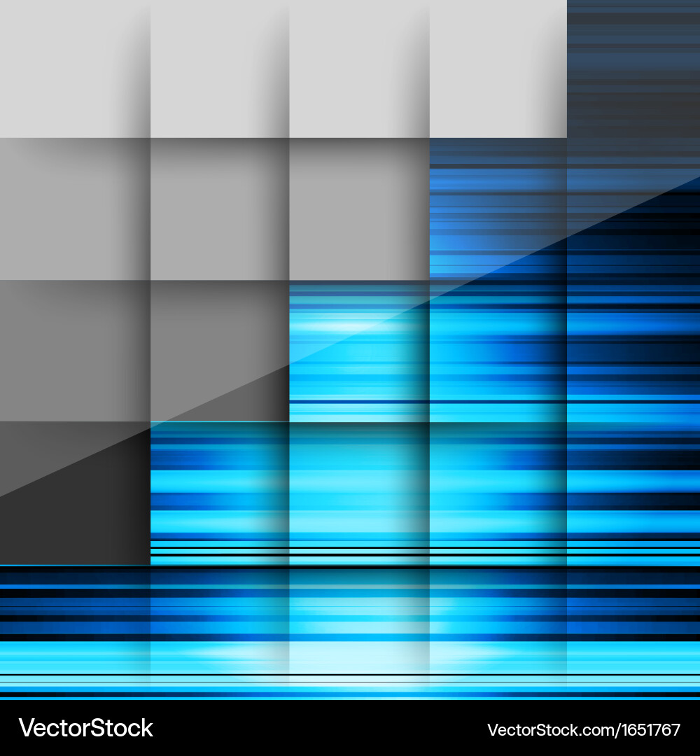 Abstract background with colored lines on paper vector image