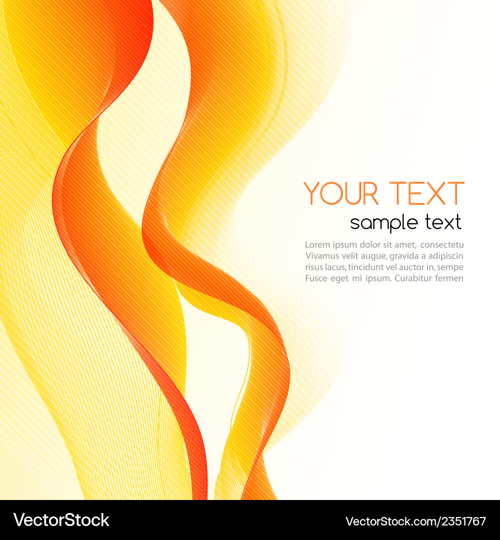 Abstract colorful line background vector image