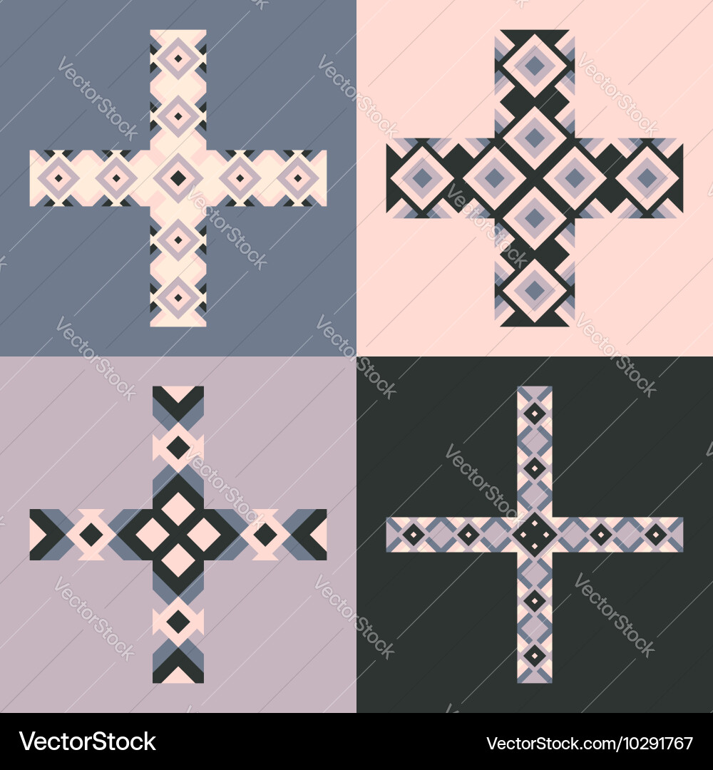 Emblem design templates and patterns Vector Image