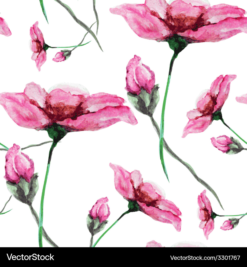 Seamless pattern vector image