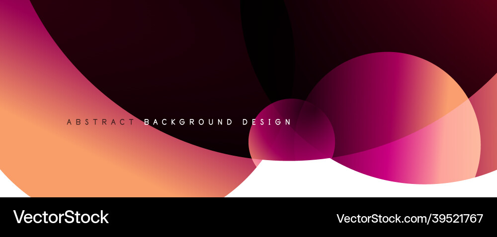 Trendy simple fluid color gradient abstract Vector Image