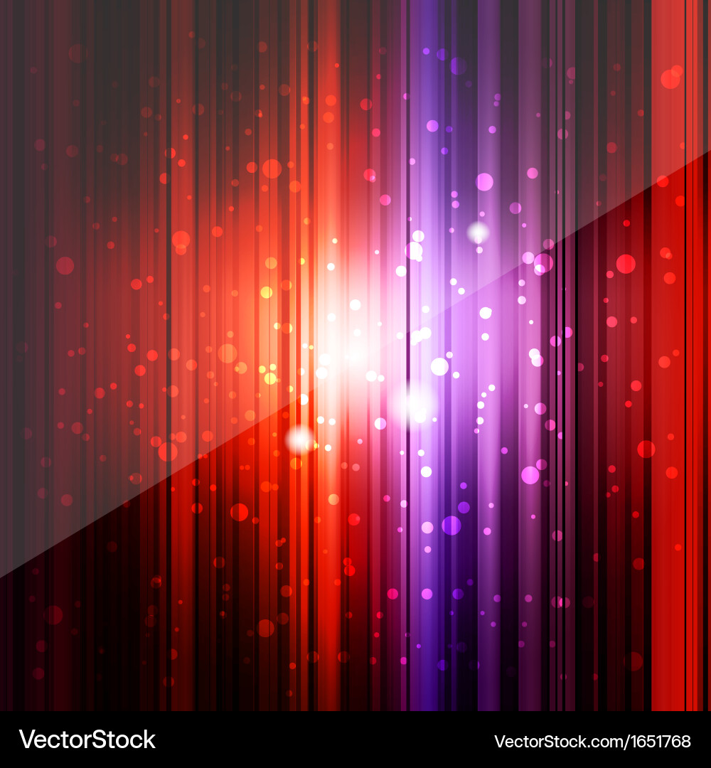 Abstract background with colored lines on paper vector image