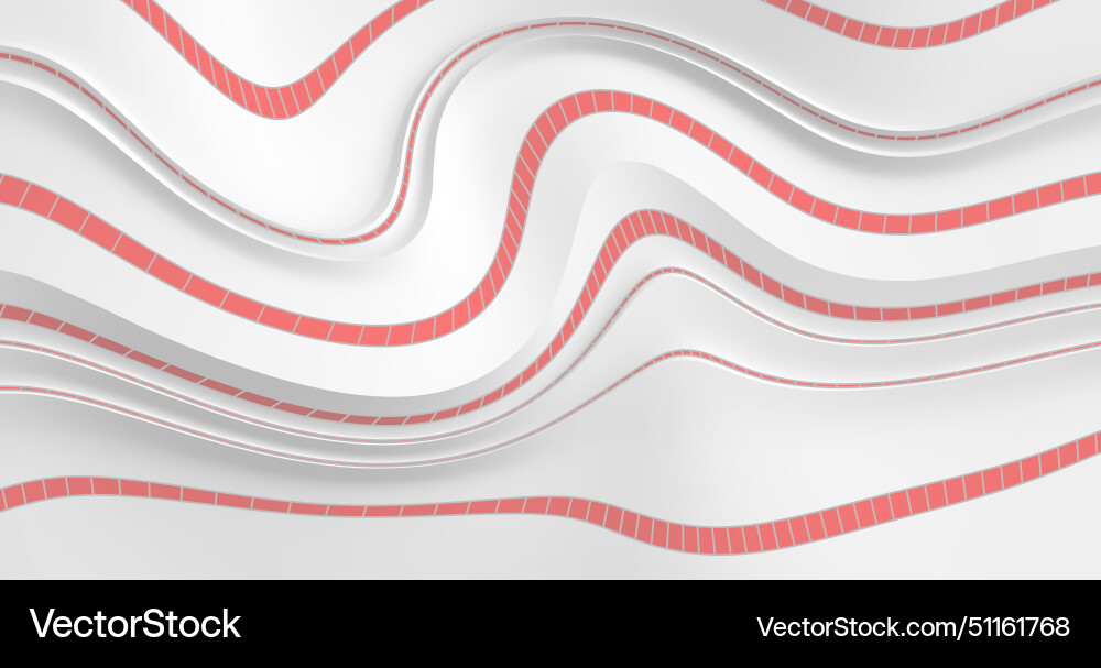 Abstract image of a curved line in light Abstract image of a curved line in light vector image