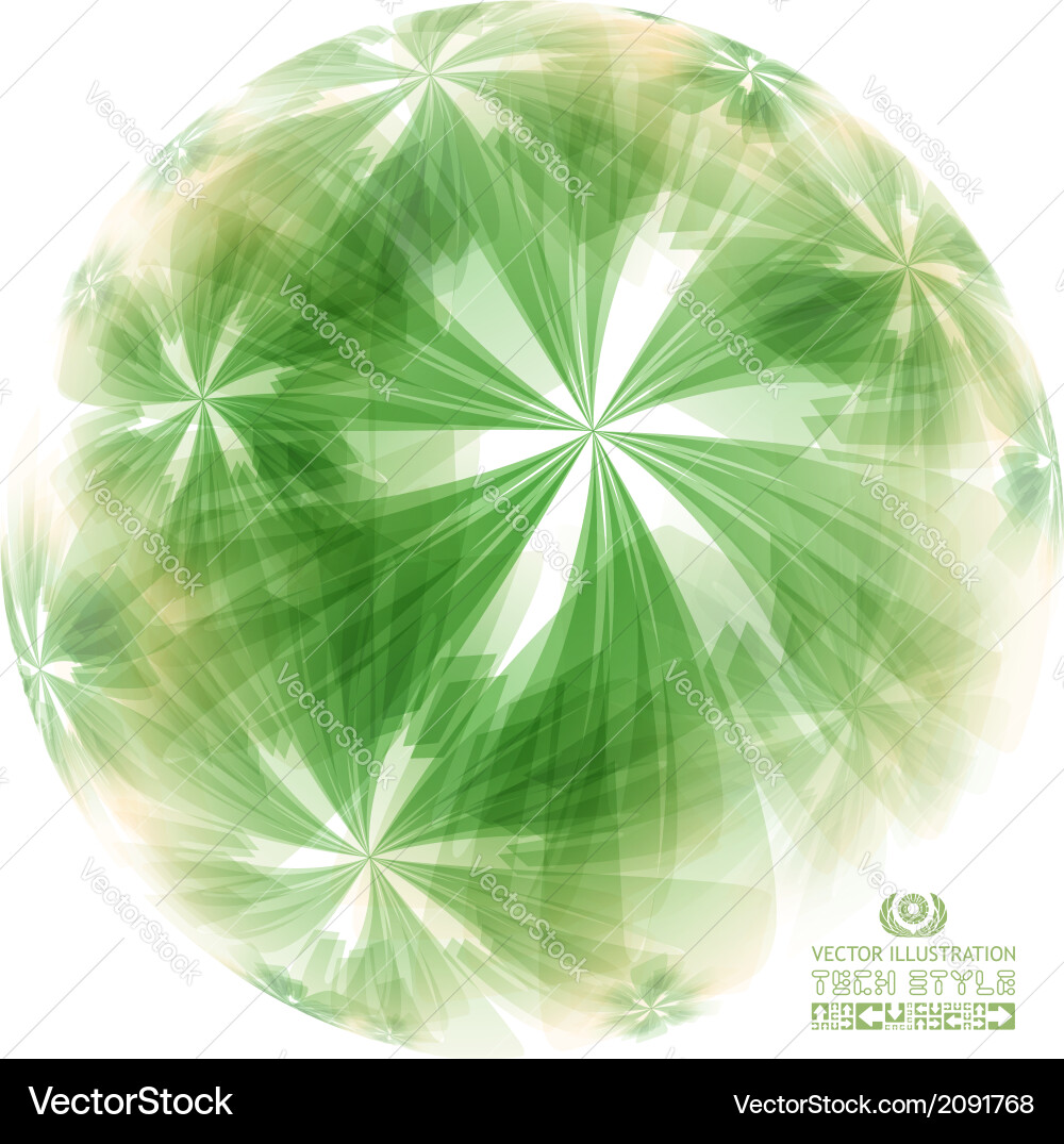 Dynamic Geometric Background vector image