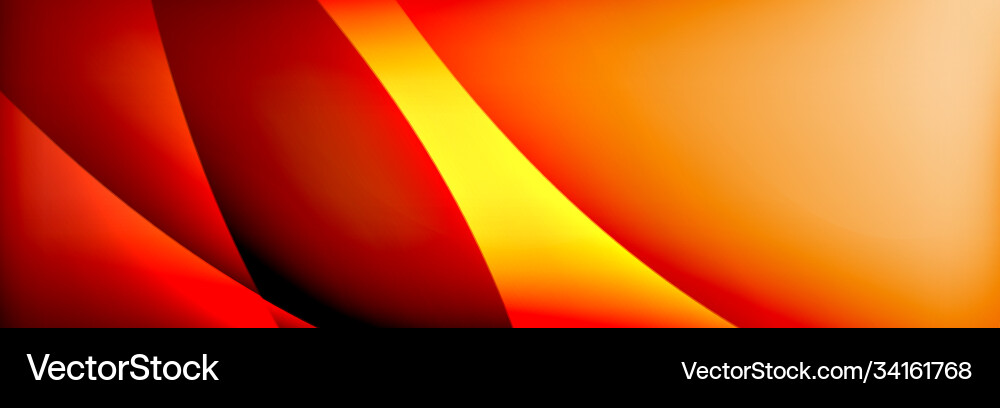 Fluid gradient neon color waves abstract Fluid gradient neon color waves abstract Vector Image