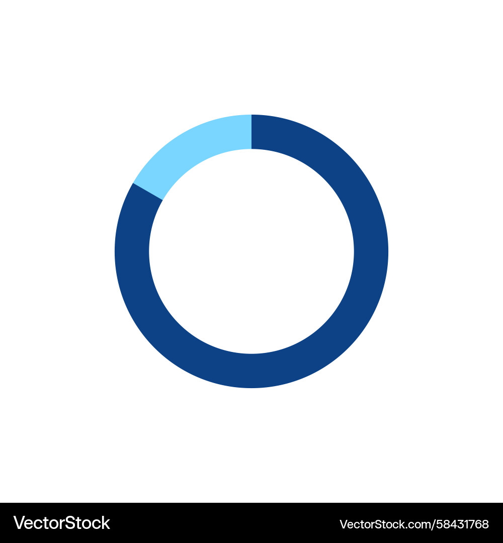 Loading Progress Bar Icon Vector Image