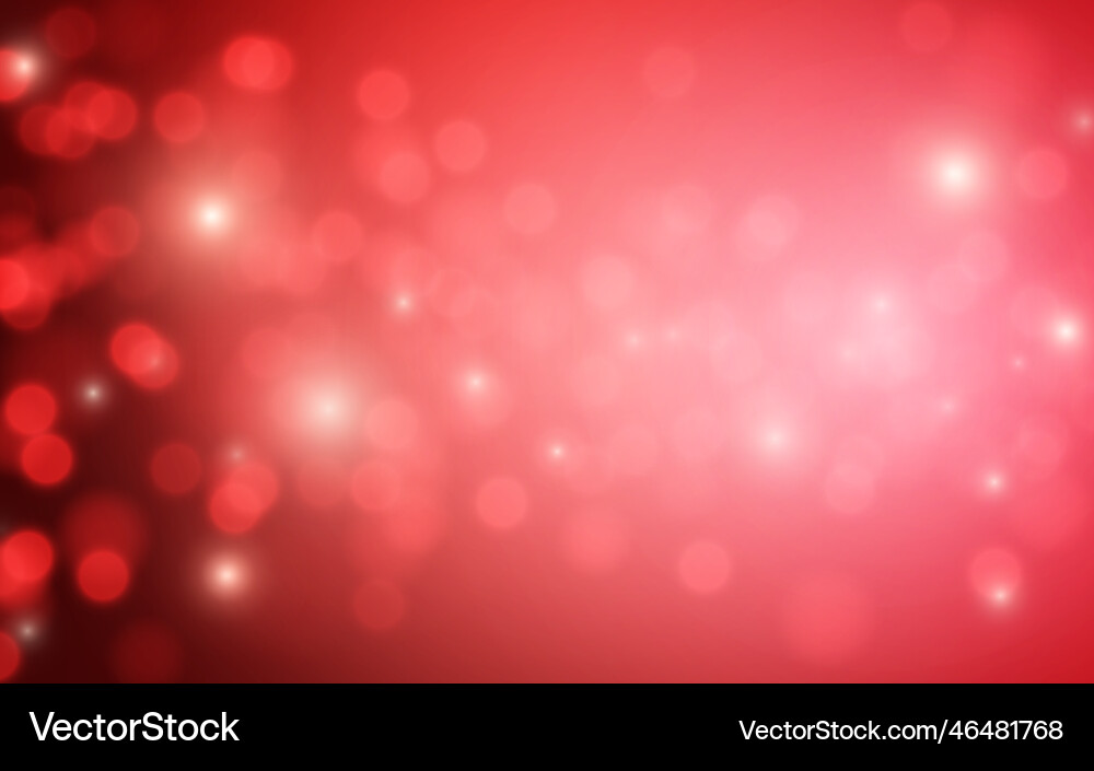 Red color bokeh soft light abstract background Red color bokeh soft light abstract background vector image