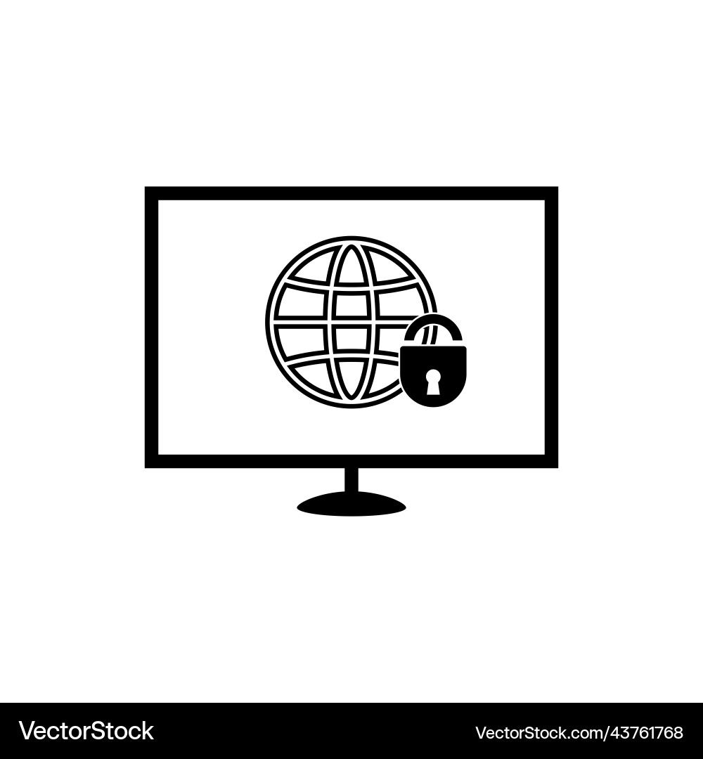 Ssl sicher https-Zertifikat-Verbindungssymbol vektorbild