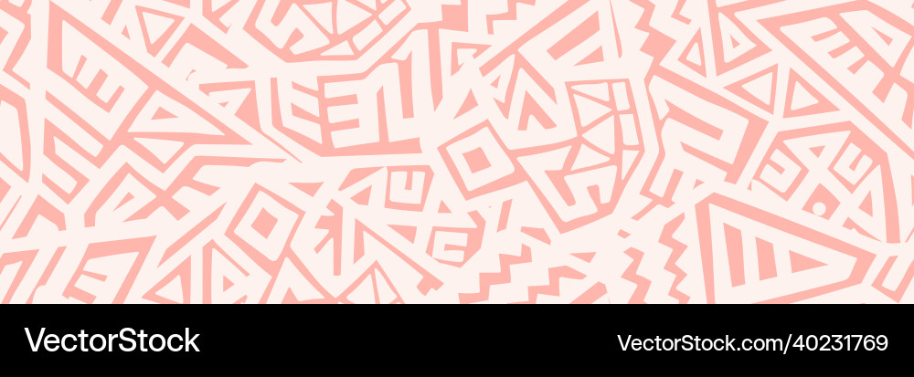 Abstract seamless pattern in ethnic style Abstract seamless pattern in ethnic style Vector Image