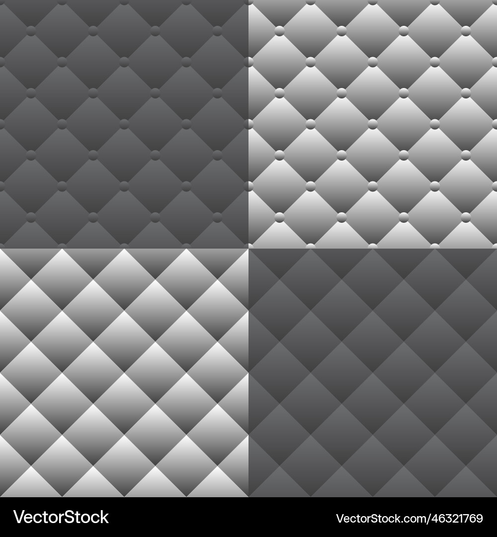 Dark gray 3d texture pattern vector image