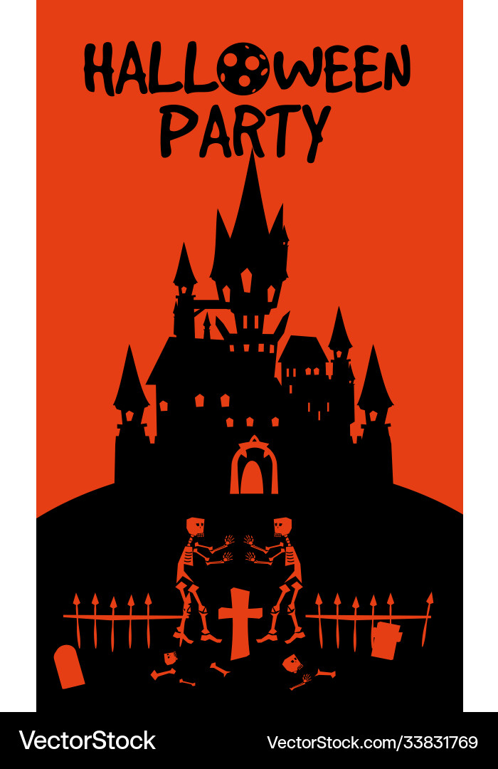 Halloween Urlaub Nacht Party Grußkarte dunkel Halloween Urlaub Nacht Party Grußkarte dunkel vektorbild