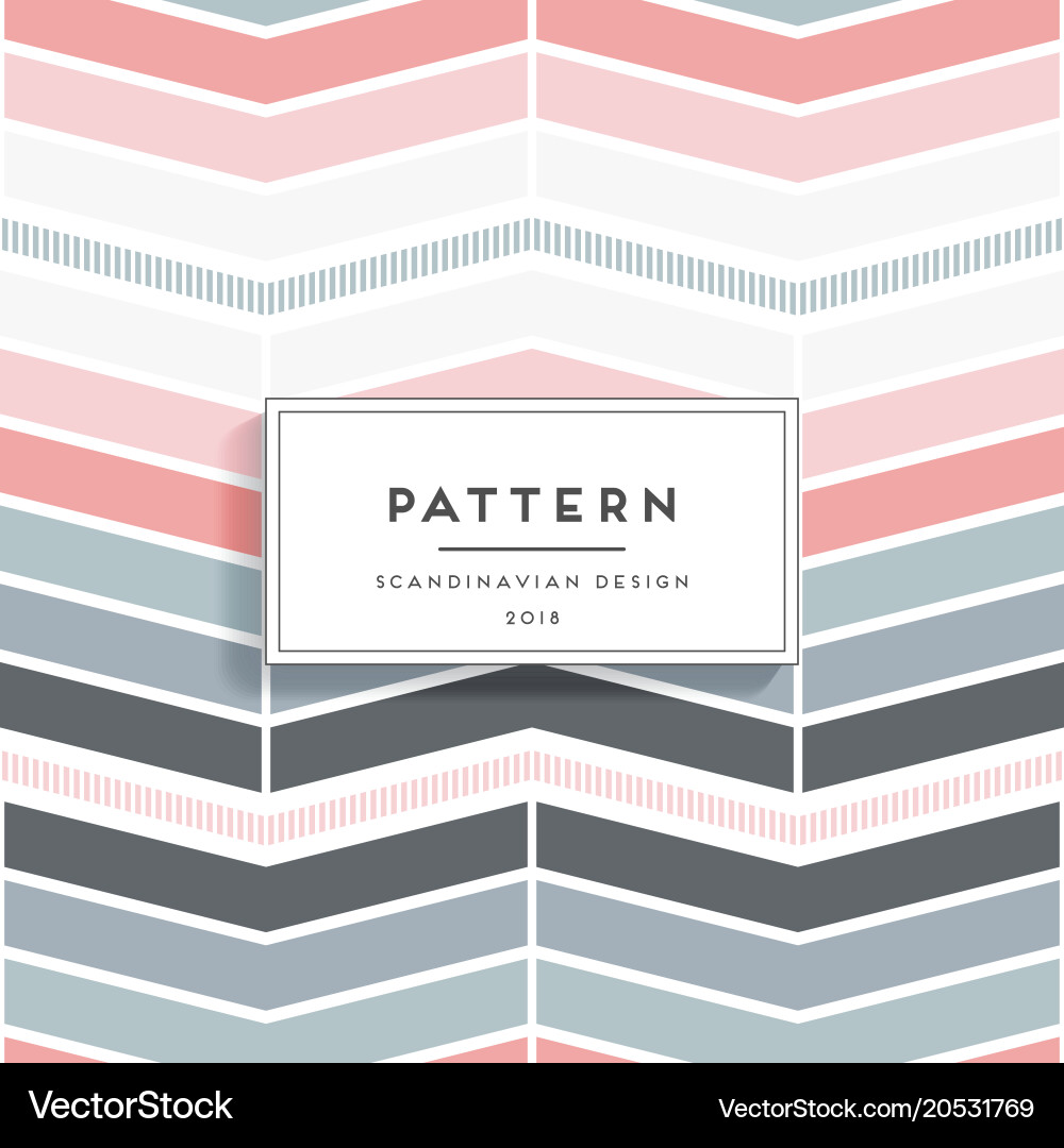 Scandinavian seamless pattern Vector Image