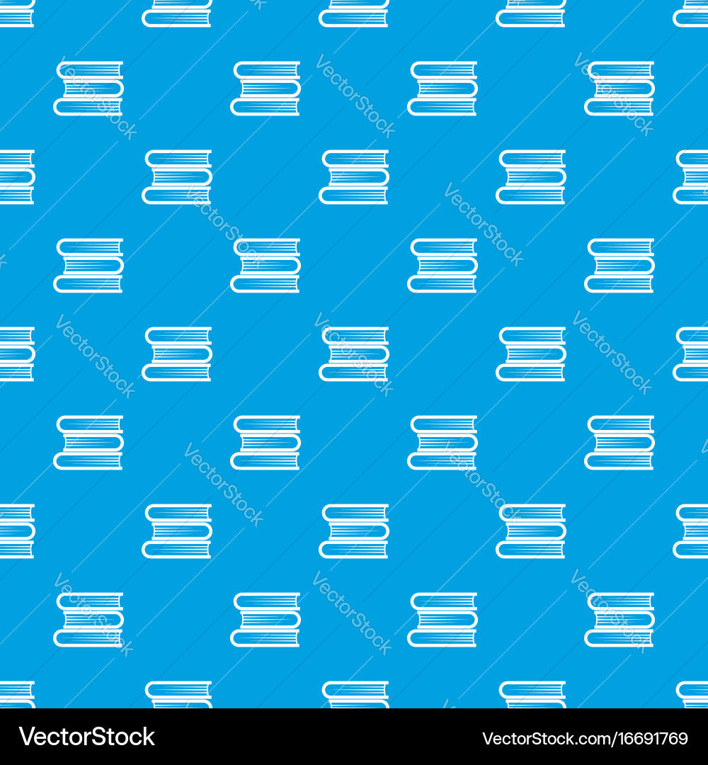 Three tutorial pattern seamless blue Vector Image