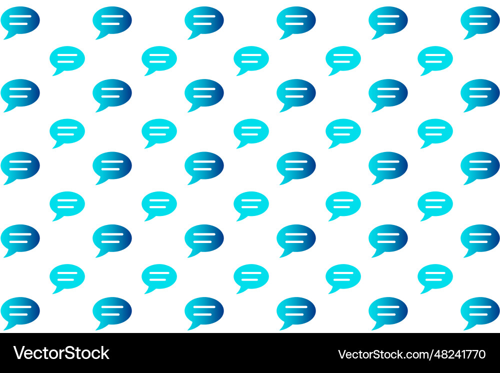 Abstract comment box pattern background Abstract comment box pattern background vector image