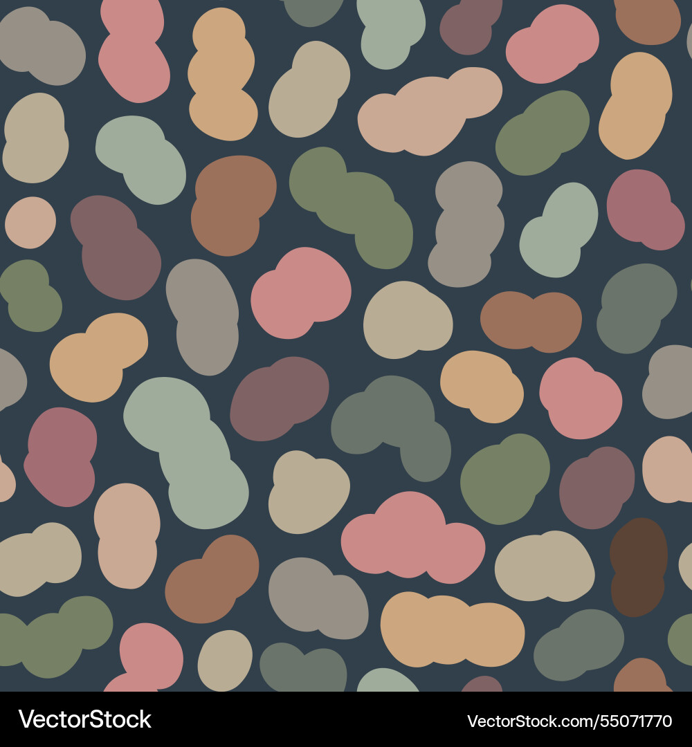 Dynamic overlapping dots pattern in earthy tones Dynamic overlapping dots pattern in earthy tones vector image