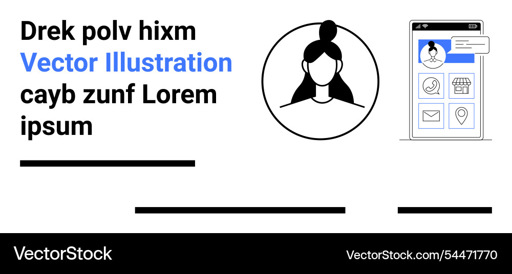 Profile and mobile interface design with icons Profile and mobile interface design with icons vector image