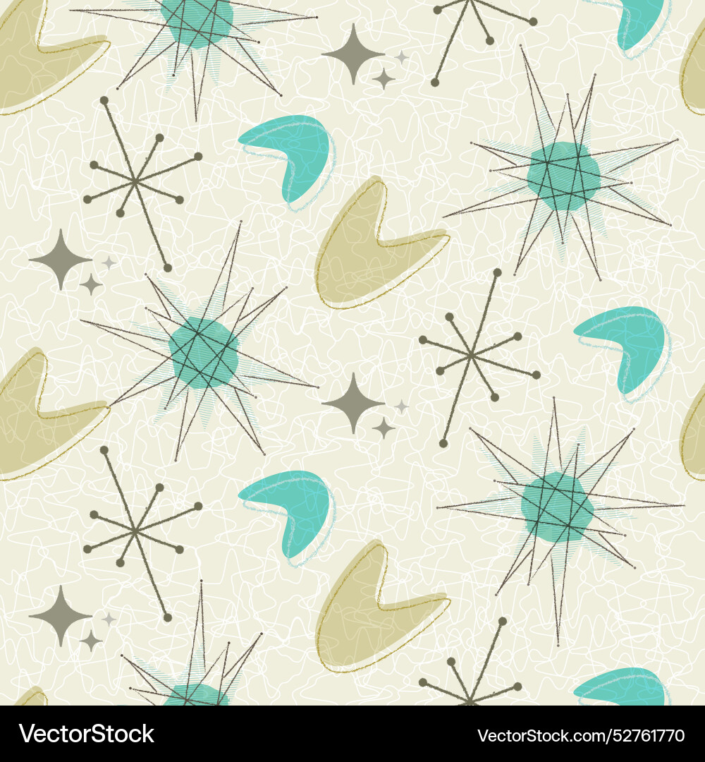 Retro-seamless pattern Retro-seamless pattern vector image