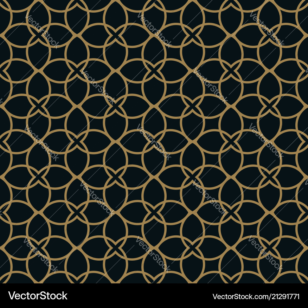 Seamless abstract wave pattern background vector image