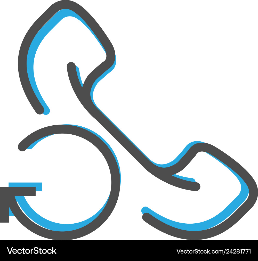 Telefon Anruf Icon Design Interaktion Linie Telefon Anruf Icon Design Interaktion Linie vektorbild