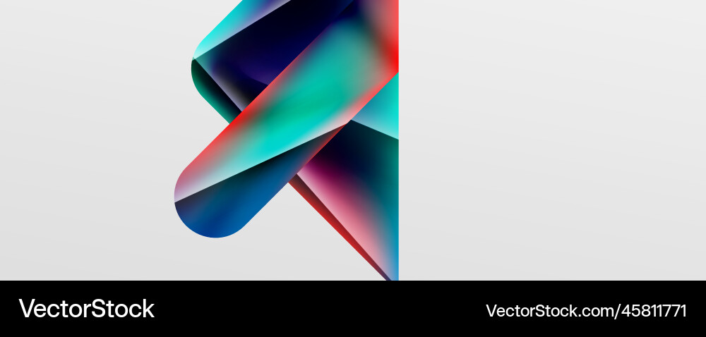 Triangle fluid color gradient abstract background Triangle fluid color gradient abstract background vector image