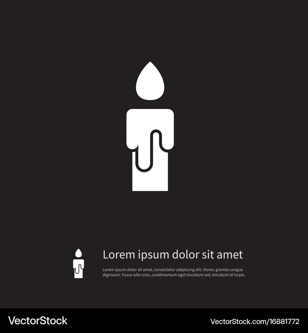 Isolated illuminate icon shiny element can vector image