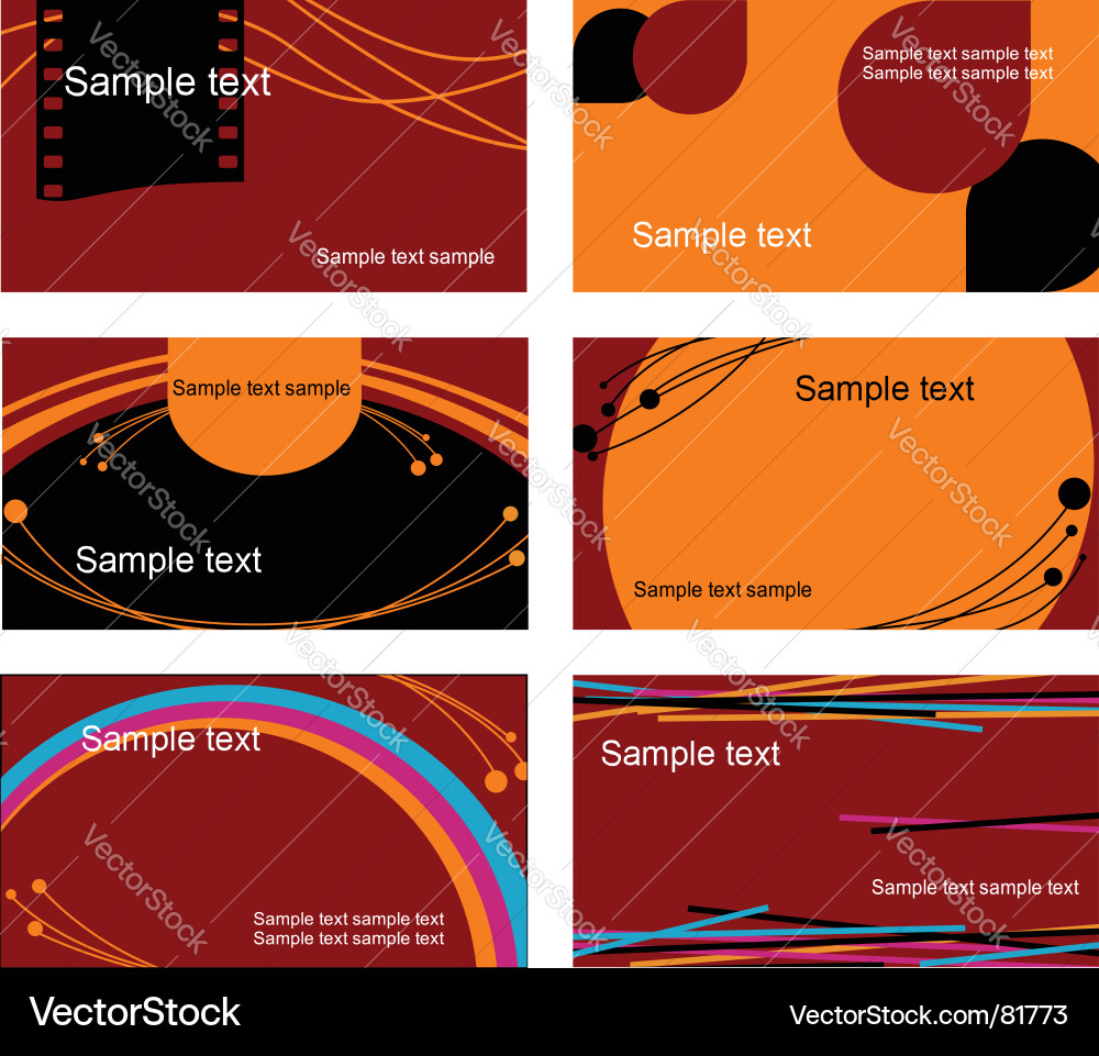 Abstract Circles Background vector image