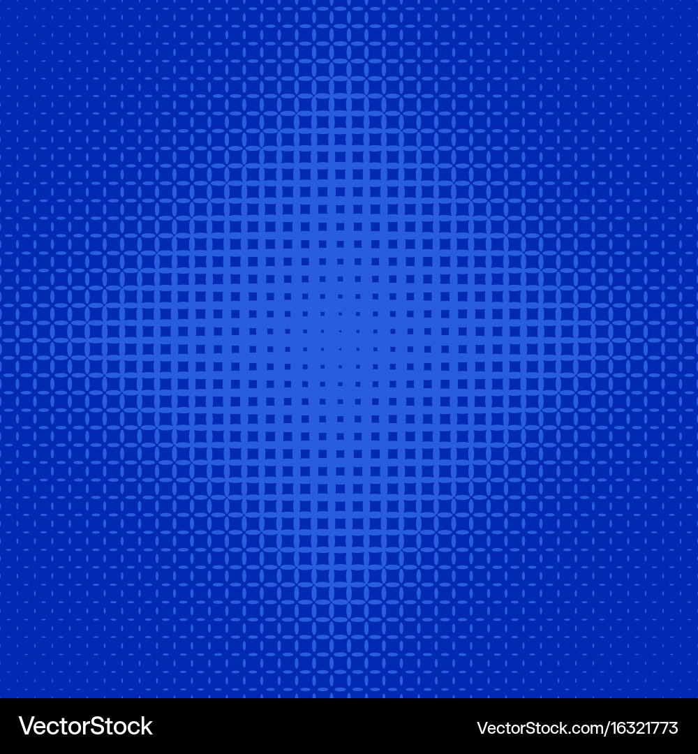 Abstract halftone ellipse grid pattern background vector image