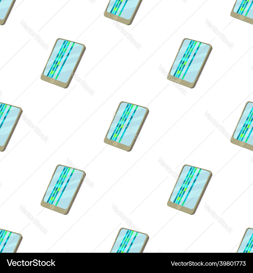 Broken display pattern seamless Vector Image