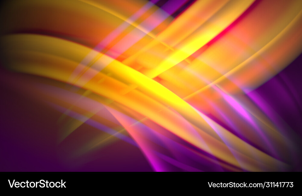Fluid Wave Abstract Background Vector Image