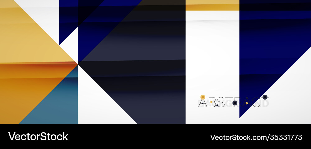 Geometric abstract background techno color Geometric abstract background techno color vector image