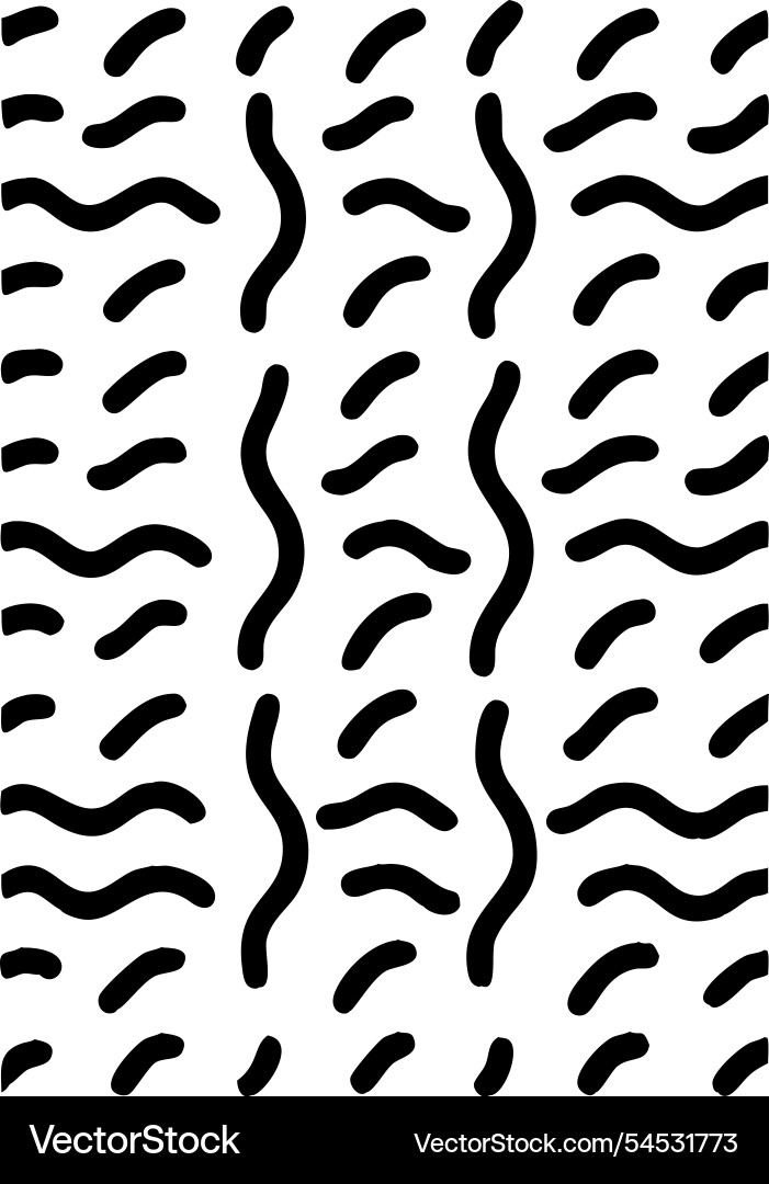 Seamless abstract line pattern for textiles Vector Image