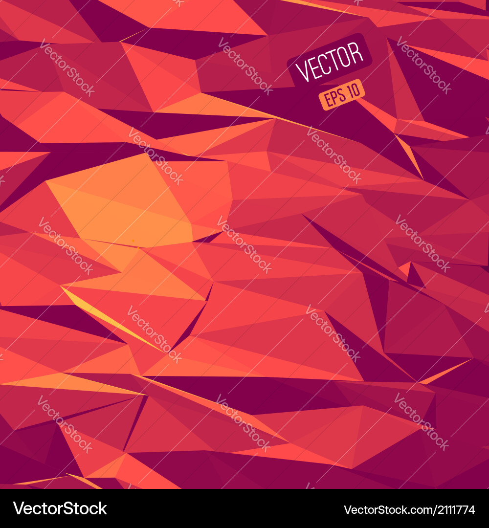 Geometric Triangle Pattern vector image