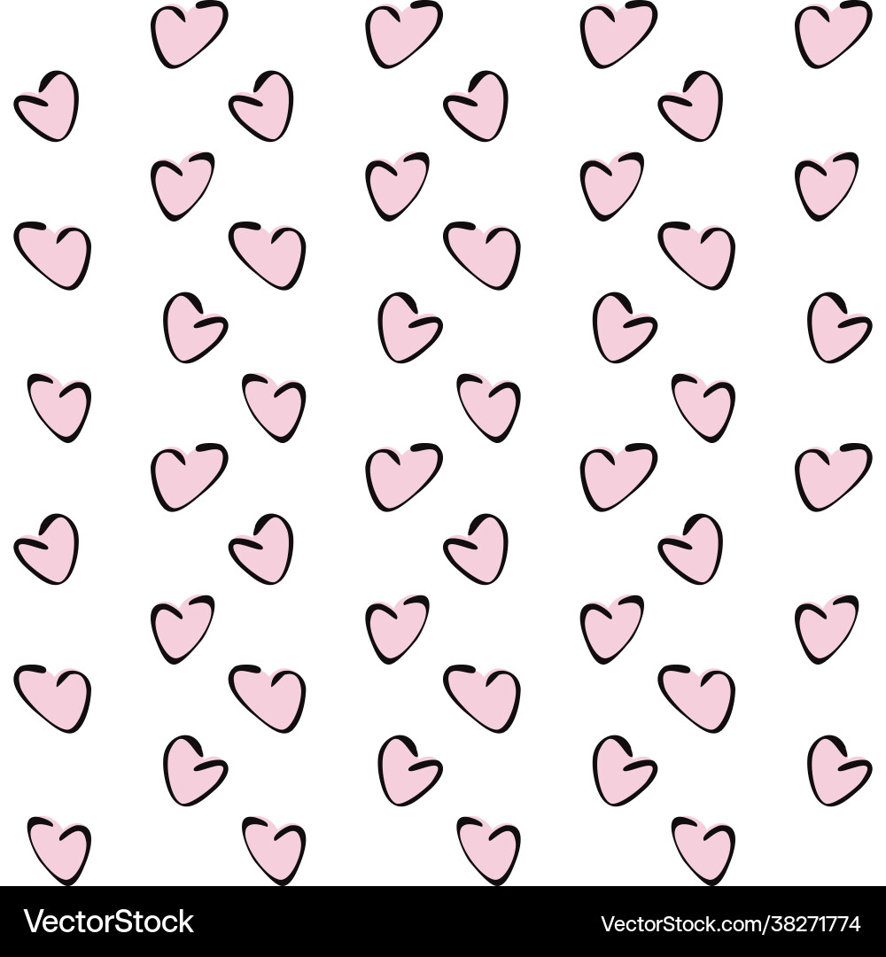 Seamless pattern endless texture on a square vector image
