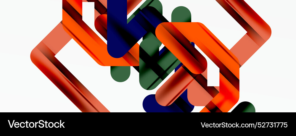 Abstract background - colorful lines composition Abstract background - colorful lines composition Vector Image