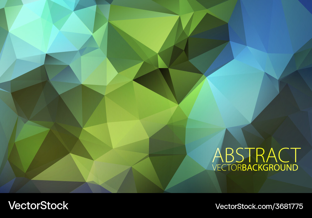 Abstract triangle background for your text Vector Image