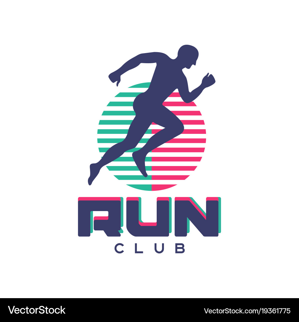 Abstrakte Spiel Club Emblem Vektorbild