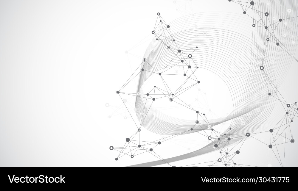 Geometric abstract background with connected lines Geometric abstract background with connected lines vector image