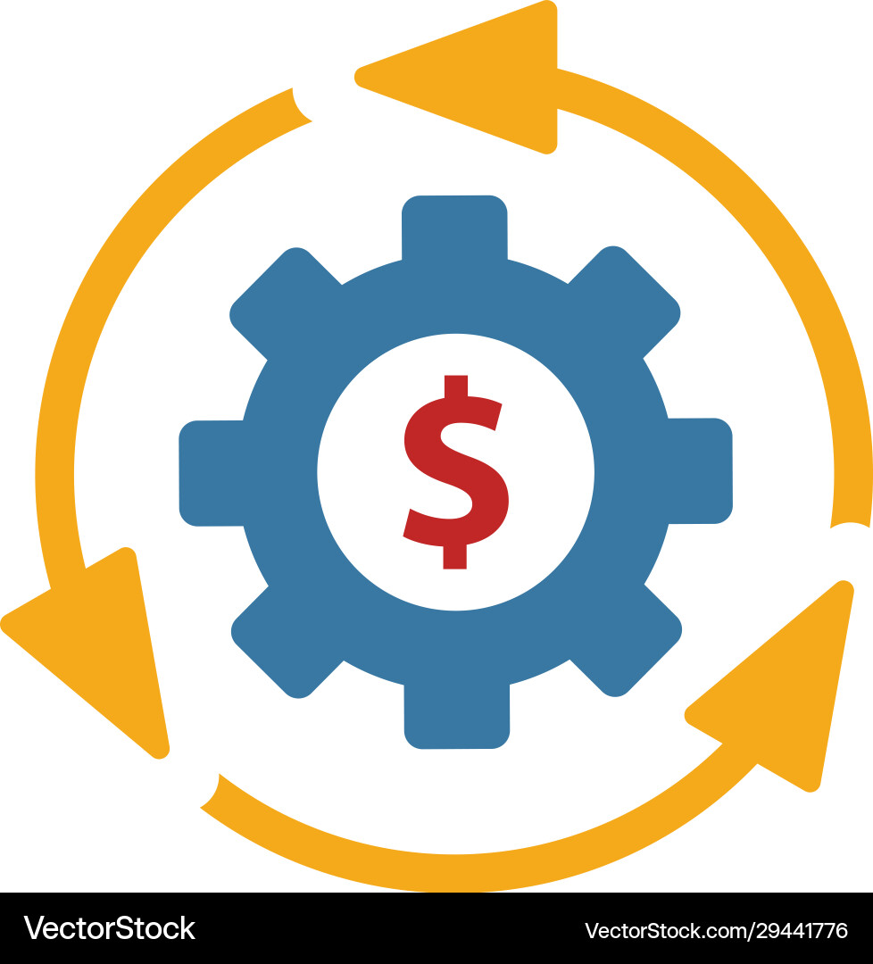 Business model icon simple element from startup Business model icon simple element from startup vector image