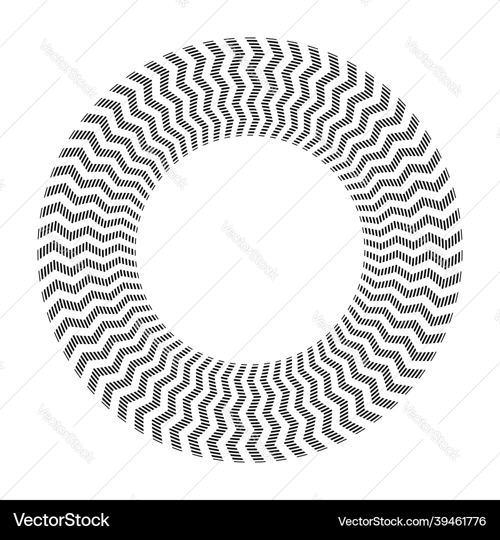 Circle rotation design element Vector Image