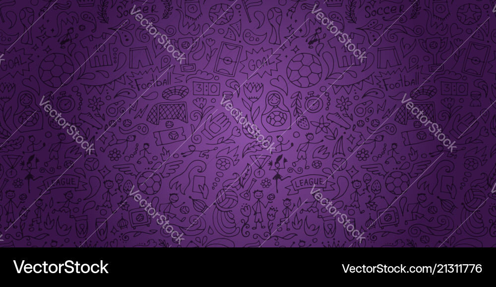 Soccer tournament football league team Soccer tournament football league team vector image