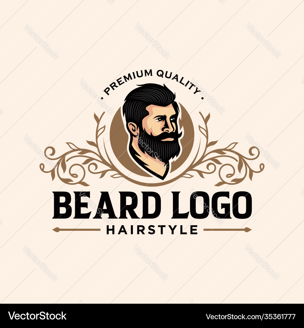 Barber Shop Vintage Design Logo Vorlage Barber Shop Vintage Design Logo Vorlage vektorbild