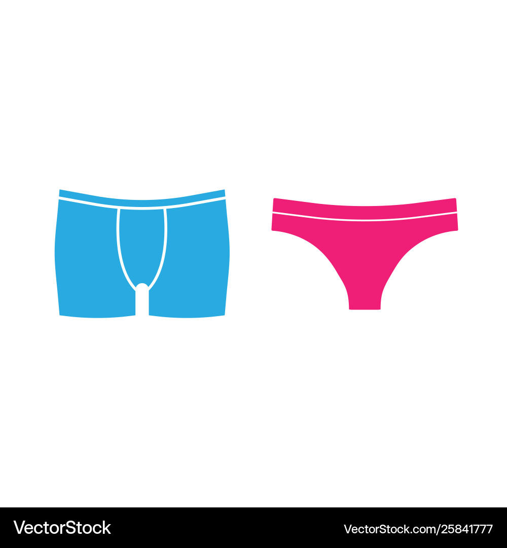 Damen Unterwäsche-Symbol Damen Unterwäsche-Symbol Vektorbild