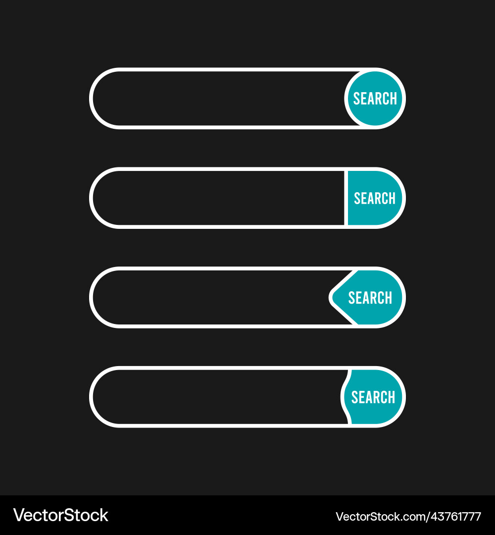 Flat web design elements buttons icons templates Vector Image