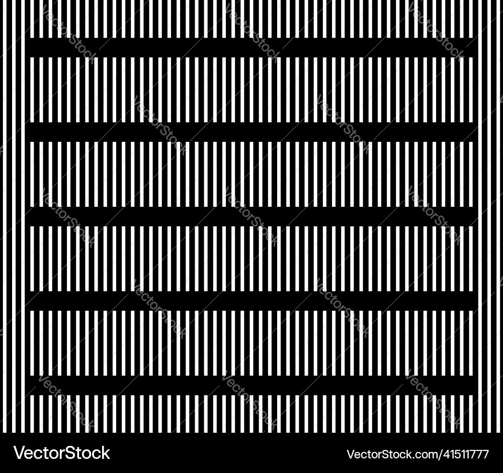 Geometric Line Grid Pattern Vector Image