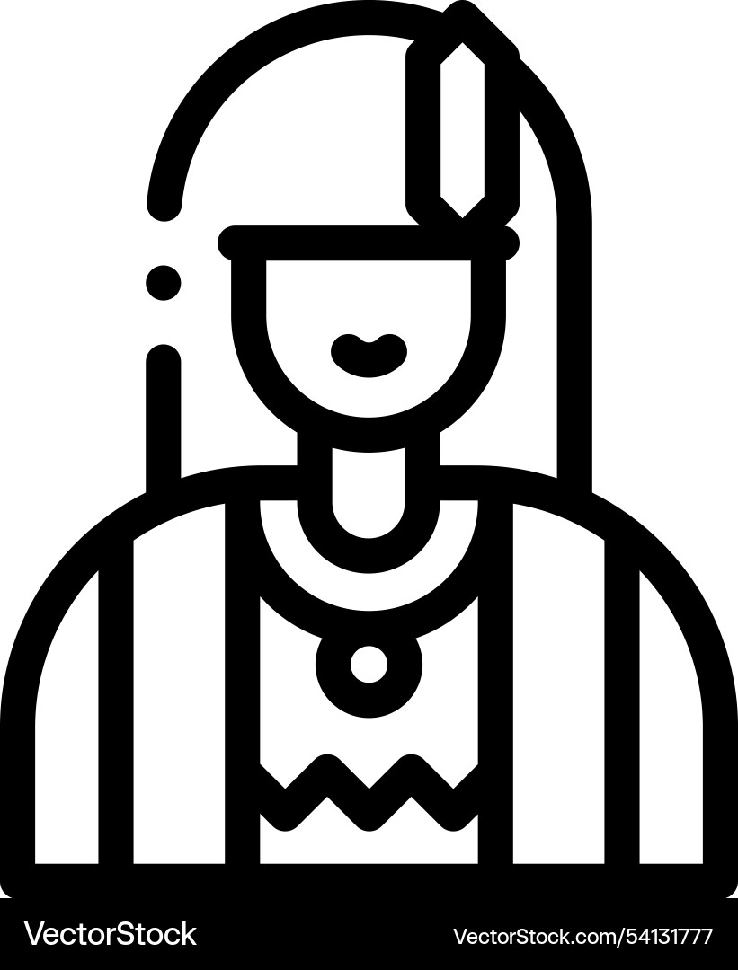 Hippo-Symbol dünne lineare Design isoliert Hippo-Symbol dünne lineare Design isoliert vektorbild